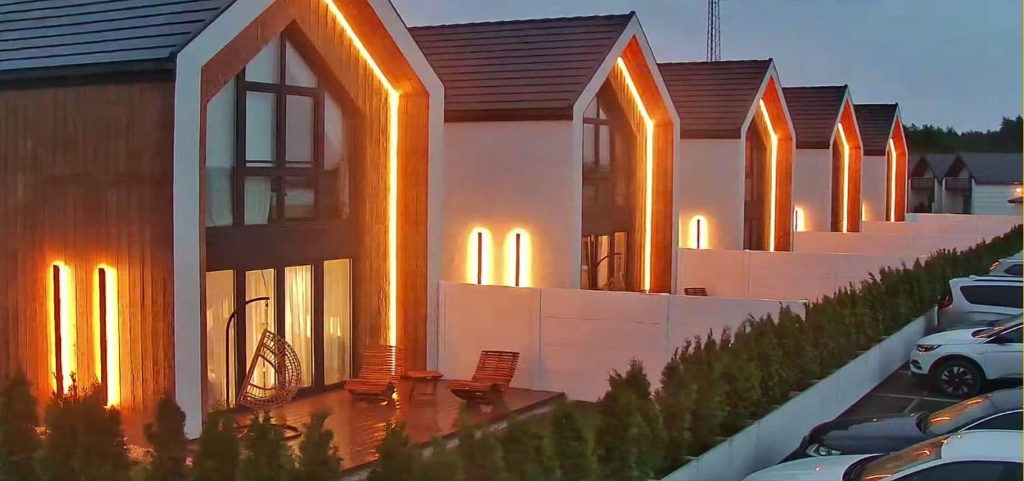 Olivina Park Spa - Domki Z Dostepem Do Krytego Basenu, Saun, Wyzywienia I Atrakcji Dla Dzieci Niechorze Eksteriør bilde