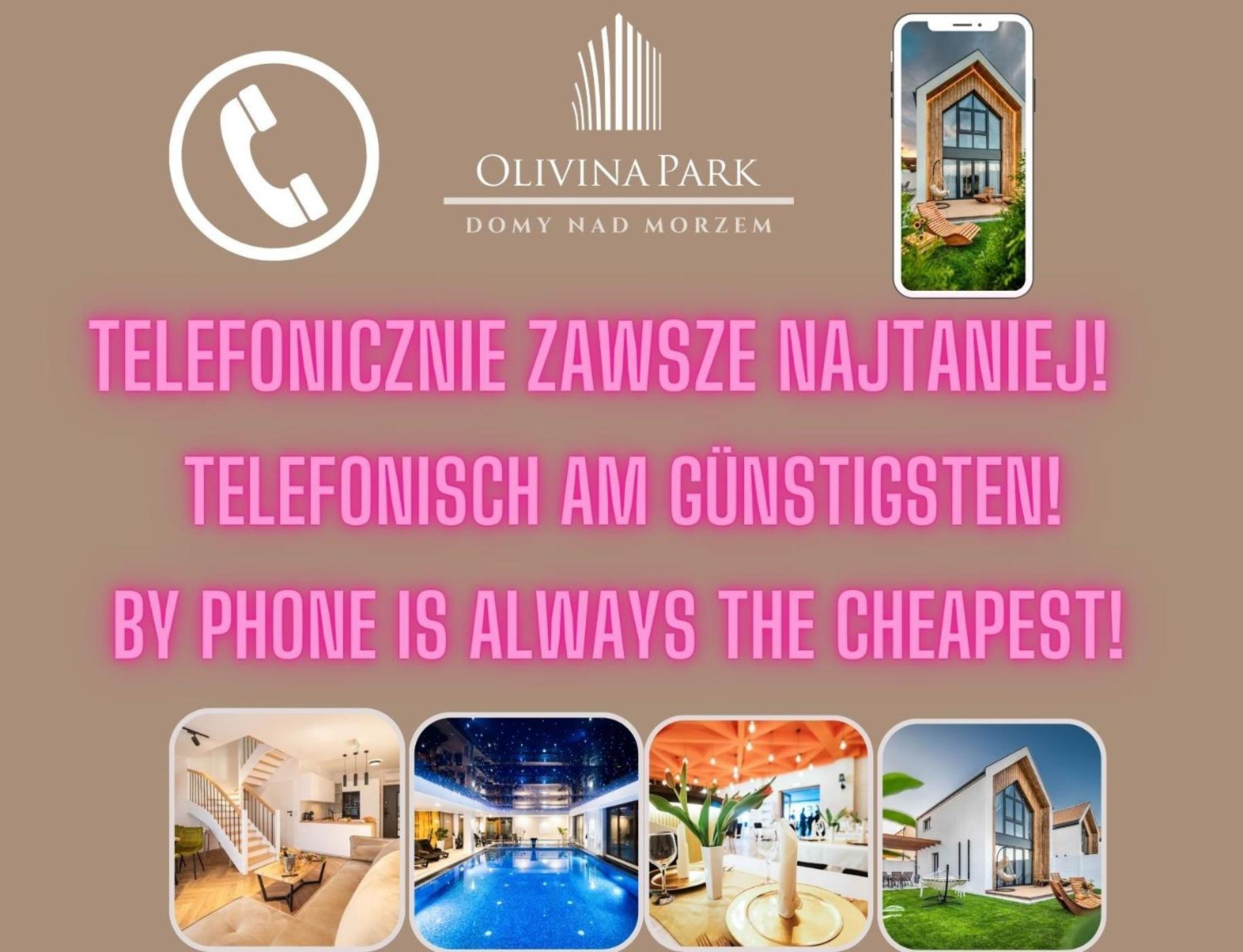 Olivina Park Spa - Domki Z Dostepem Do Krytego Basenu, Saun, Wyzywienia I Atrakcji Dla Dzieci Niechorze Eksteriør bilde